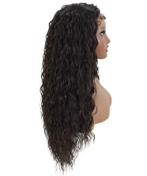 Faith Dark Brown Ringlet Lace Wig