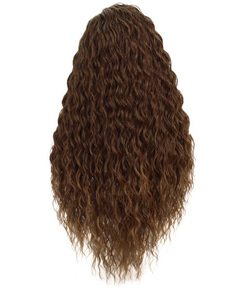 Faith Dark Brown with Honey Blonde Blend Ringlet Lace Wig