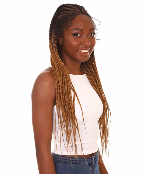 Viola Honey Blonde Lace Braided Wig