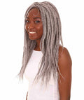 Uyai Grey HD Lace Braided wig