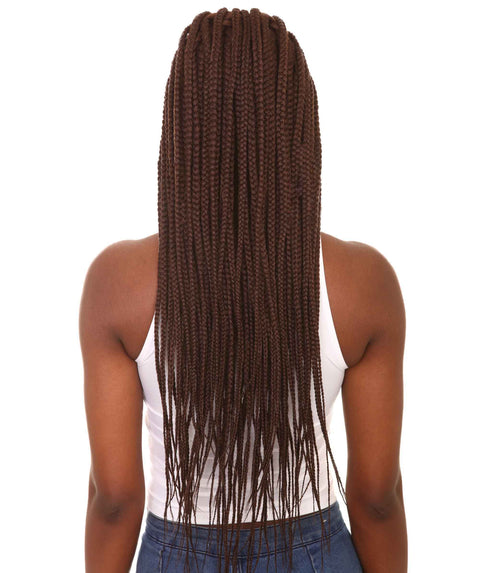 Viola Chestnut Brown Lace Braided Wig