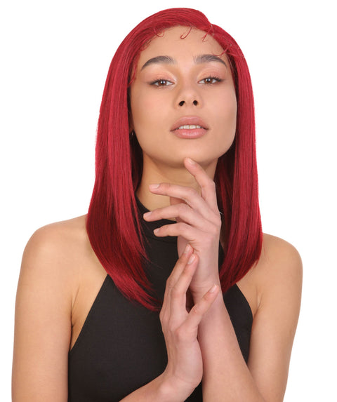 Gabriella Burgundy Lace Wig