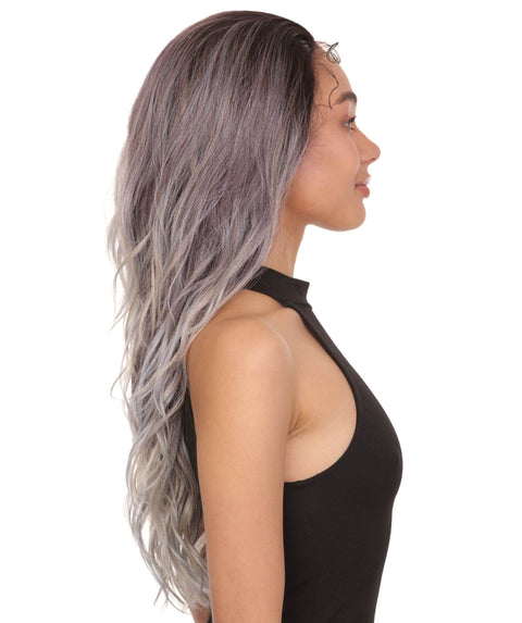 Willow Ash Violet Glamour Lace Wig