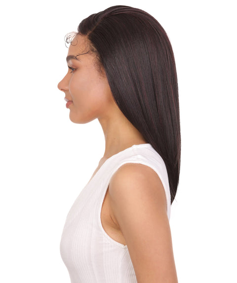 Gabriella Deep Red and Black Blend Lace Wig