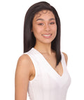 Gabriella Deep Red and Black Blend Lace Wig