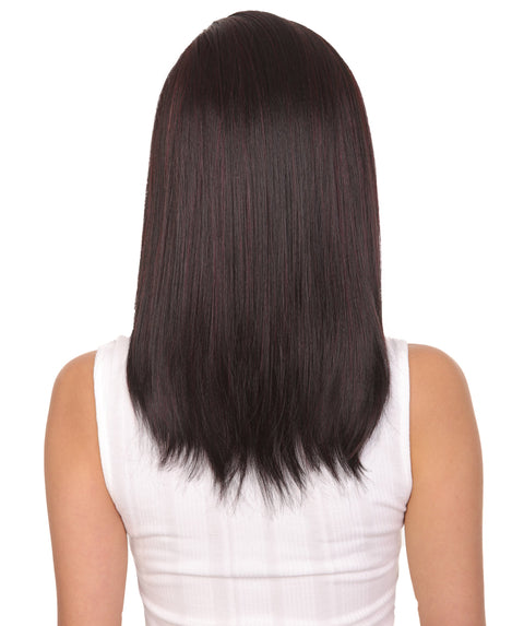 Gabriella Deep Red and Black Blend Lace Wig