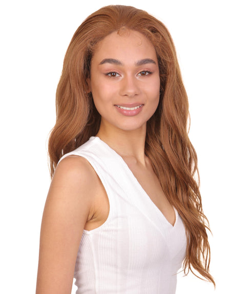 Willow Light Golden Brown Glamour Lace Wig