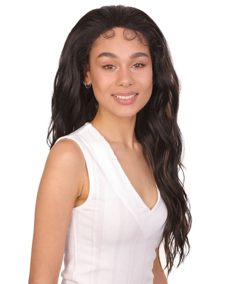 Willow Black with Caramel Glamour Lace Wig