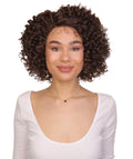 Talia Brown with Caramel Edge Afro Lace Wig