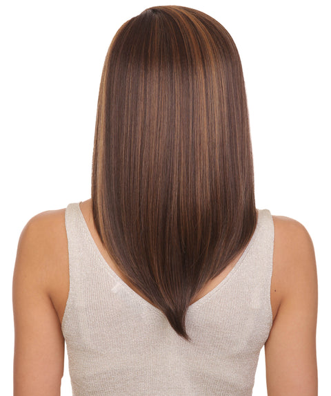 Gabriella Brown with Golden Lace Wig