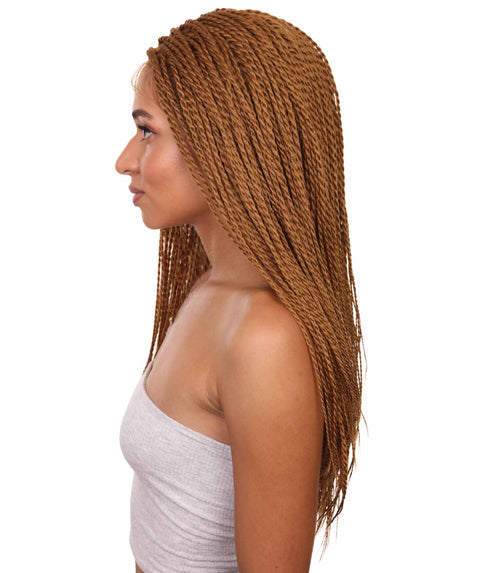 Nikkita Golden Blonde Twist Box Braids wig