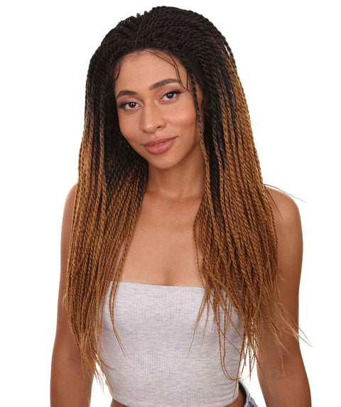 Nikkita Honey Blonde Twist Box Braids wig