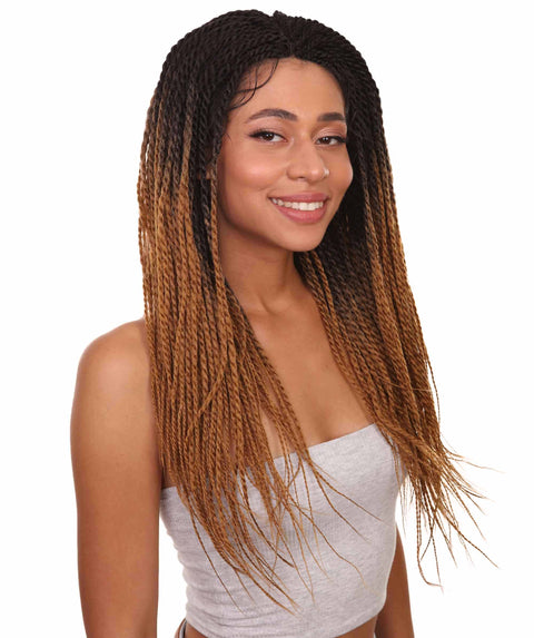 Nikkita Honey Blonde Twist Box Braids wig