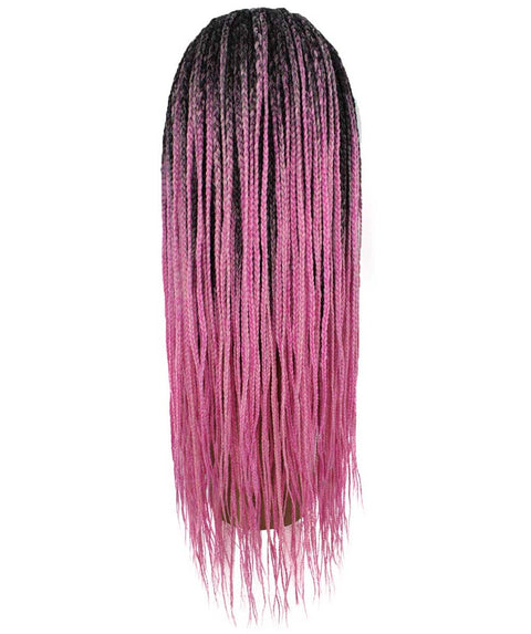 Layla Dark Pink Synthetic HD Lace Wig wig