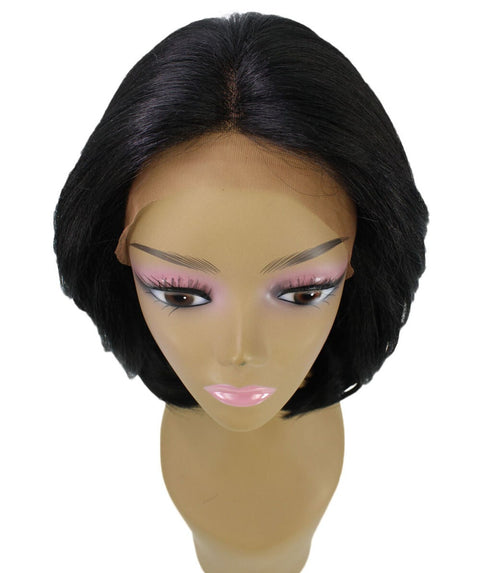Mina Black Choppy Blowout Lace Wig