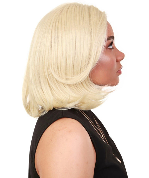 Mina Light Blonde Choppy Blowout Lace Wig