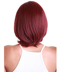 Mina Deep Red Choppy Blowout Lace Wig