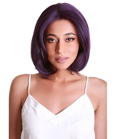 Mina Violet Blend Choppy Blowout Lace Wig