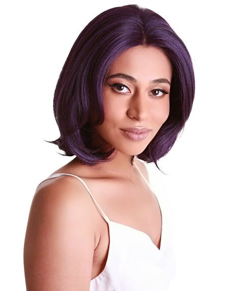 Mina Violet Blend Choppy Blowout Lace Wig