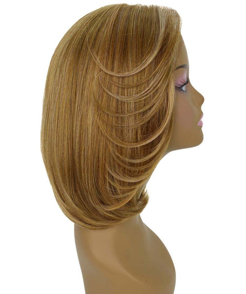 Mina Blonde Blend Choppy Blowout Lace Wig