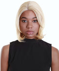 Mina Golden Dark Blonde Choppy Blowout Lace Wig