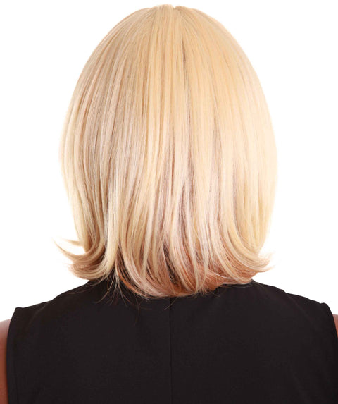 Mina Golden Dark Blonde Choppy Blowout Lace Wig