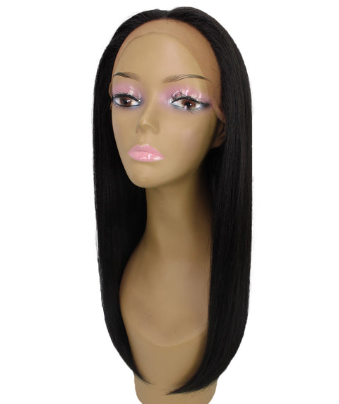 Long Curly Human Hair Lace Front Wigs with Bangs in USA