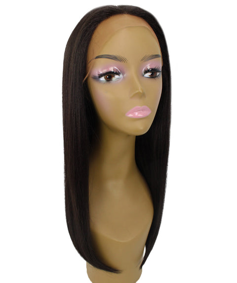 Long Curly Human Hair Lace Front Wigs with Bangs in USA