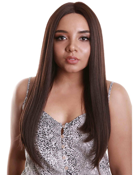 Long Curly Human Hair Lace Front Wigs with Bangs in USA