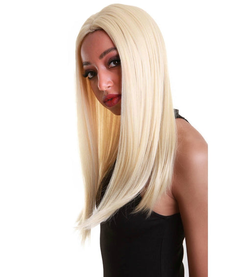 Long Curly Human Hair Lace Front Wigs with Bangs in USA