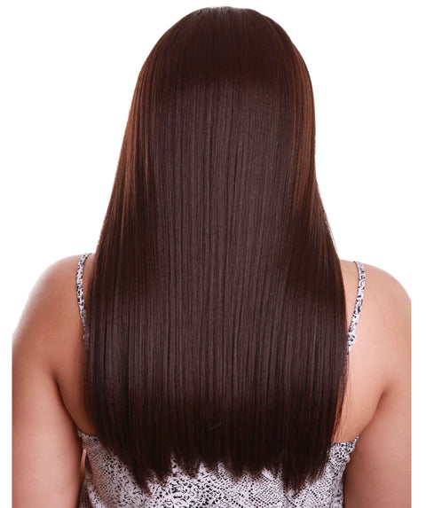 Long Curly Human Hair Lace Front Wigs with Bangs in USA