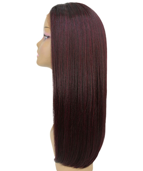 Long Curly Human Hair Lace Front Wigs with Bangs in USA