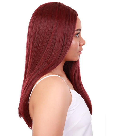 Long Curly Human Hair Lace Front Wigs with Bangs in USA