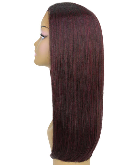 Long Curly Human Hair Lace Front Wigs with Bangs in USA