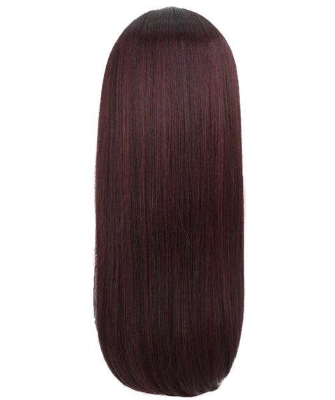 Long Curly Human Hair Lace Front Wigs with Bangs in USA