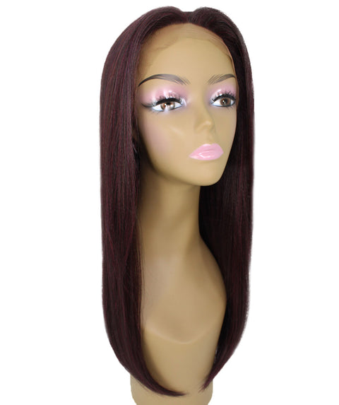 Long Curly Human Hair Lace Front Wigs with Bangs in USA