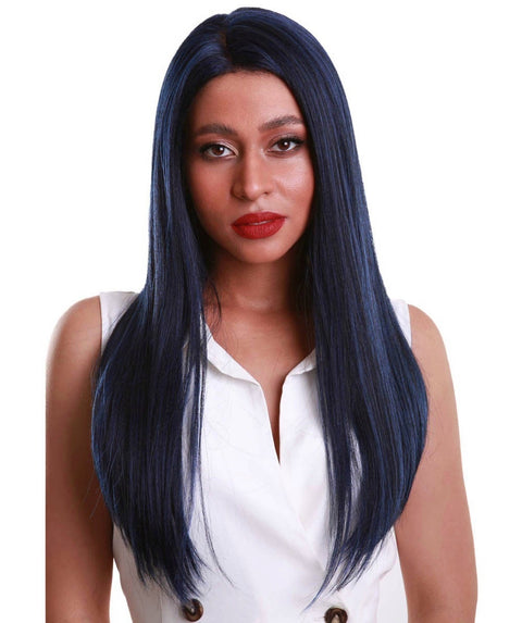 Long Curly Human Hair Lace Front Wigs with Bangs in USA