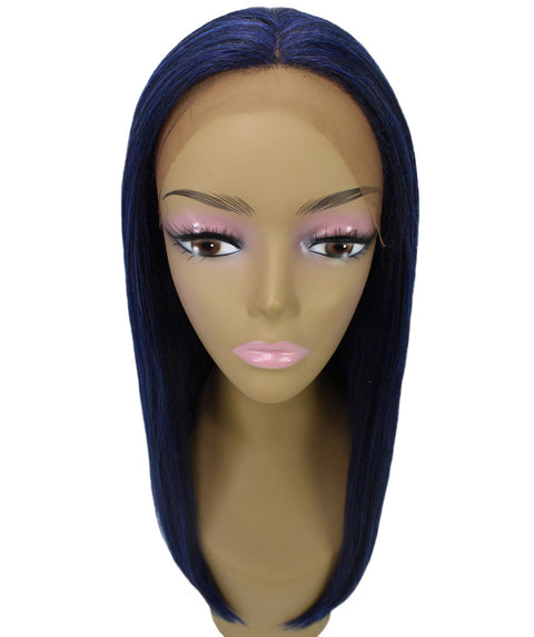 Long Curly Human Hair Lace Front Wigs with Bangs in USA