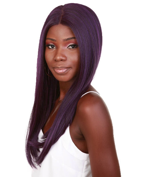 Long Curly Human Hair Lace Front Wigs with Bangs in USA