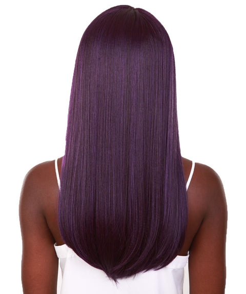 Long Curly Human Hair Lace Front Wigs with Bangs in USA