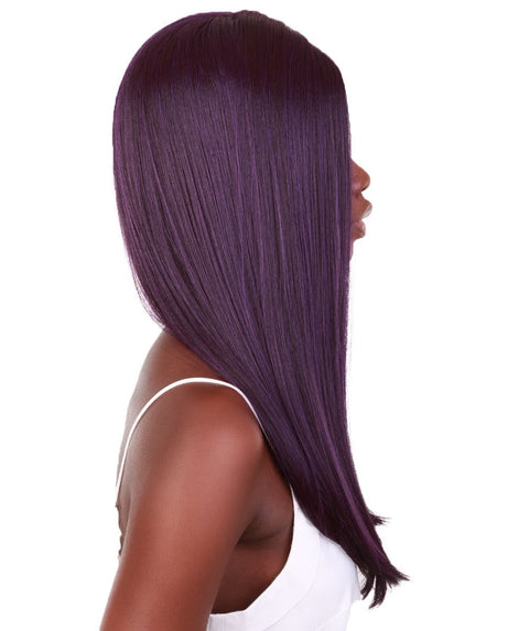 Long Curly Human Hair Lace Front Wigs with Bangs in USA