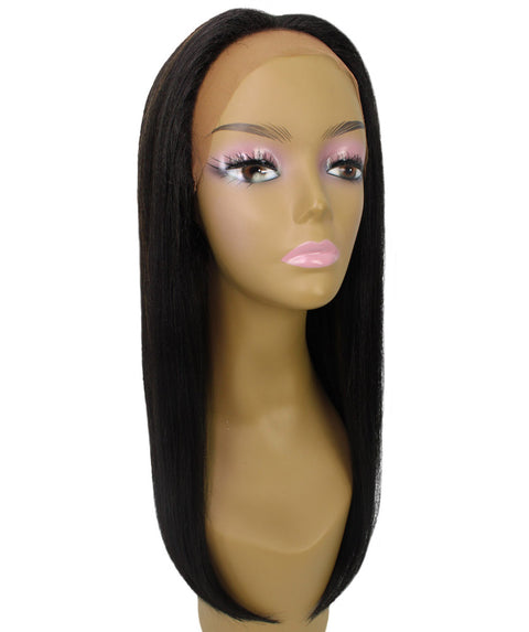 Long Curly Human Hair Lace Front Wigs with Bangs in USA