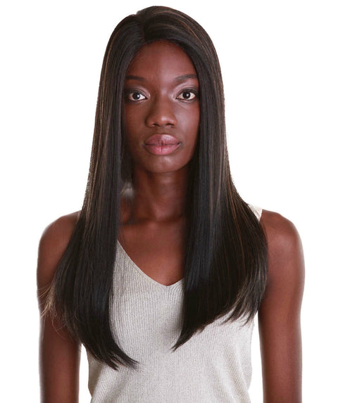 Long Curly Human Hair Lace Front Wigs with Bangs in USA