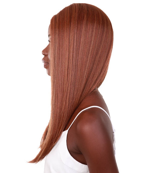 Long Curly Human Hair Lace Front Wigs with Bangs in USA