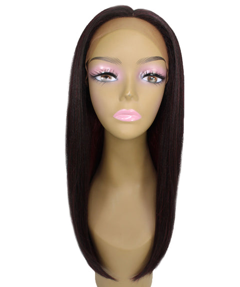 Long Curly Human Hair Lace Front Wigs with Bangs in USA