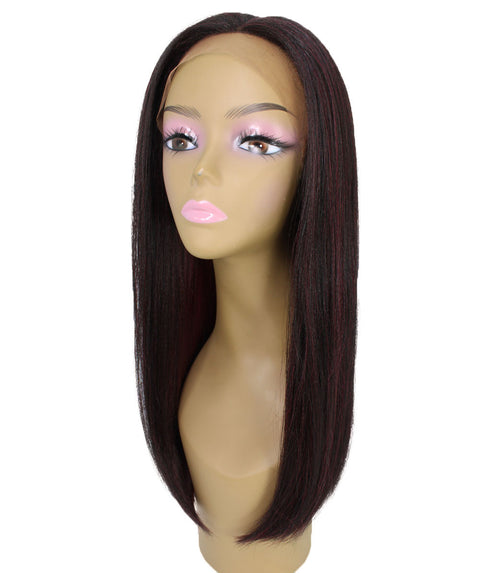 Long Curly Human Hair Lace Front Wigs with Bangs in USA