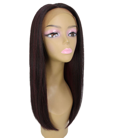 Long Curly Human Hair Lace Front Wigs with Bangs in USA