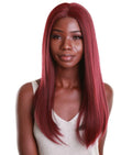 Long Curly Human Hair Lace Front Wigs with Bangs in USA