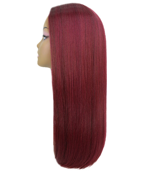 Long Curly Human Hair Lace Front Wigs with Bangs in USA