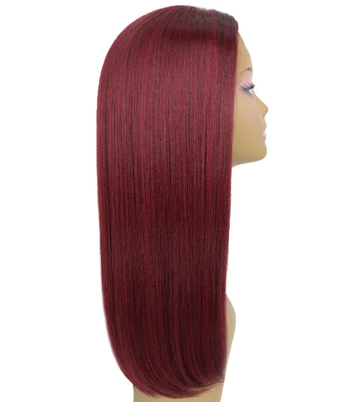 Long Curly Human Hair Lace Front Wigs with Bangs in USA